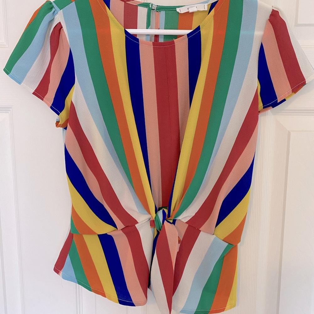 E&M Peplum Top
